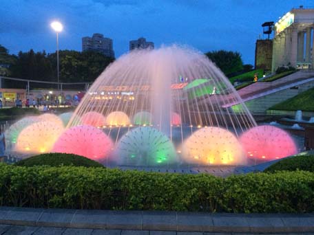 深圳世界之窗喷泉工程——旱地音乐喷泉设计
