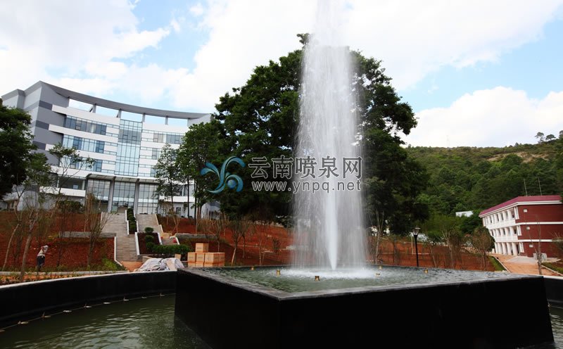 程控喷泉设计-云南省档案馆程控喷泉建设